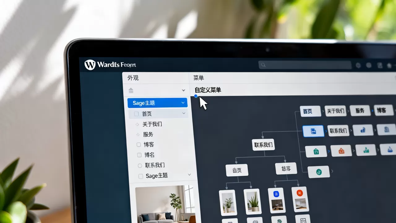 Sage主题高级菜单怎么设置?WordPress自定义菜单教程 Sage主题高级菜单怎么设置?WordPress自定义菜单教程