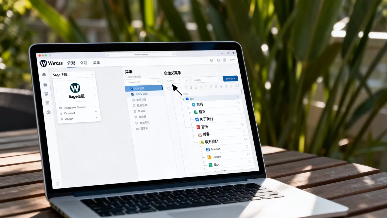 Sage主题高级菜单怎么设置?WordPress自定义菜单教程 Sage主题高级菜单怎么设置?WordPress自定义菜单教程
