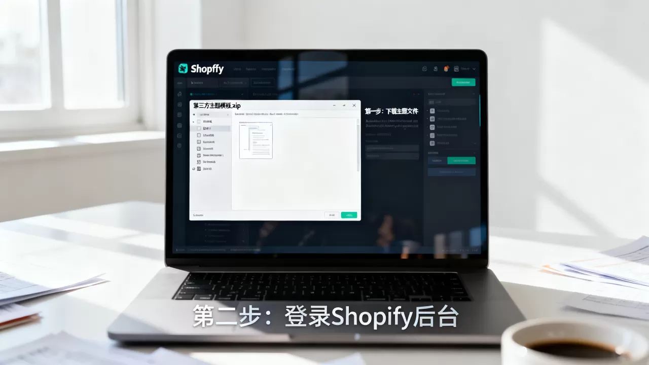 Shopify怎么安装第三方主题模版？如何导入自定义主题