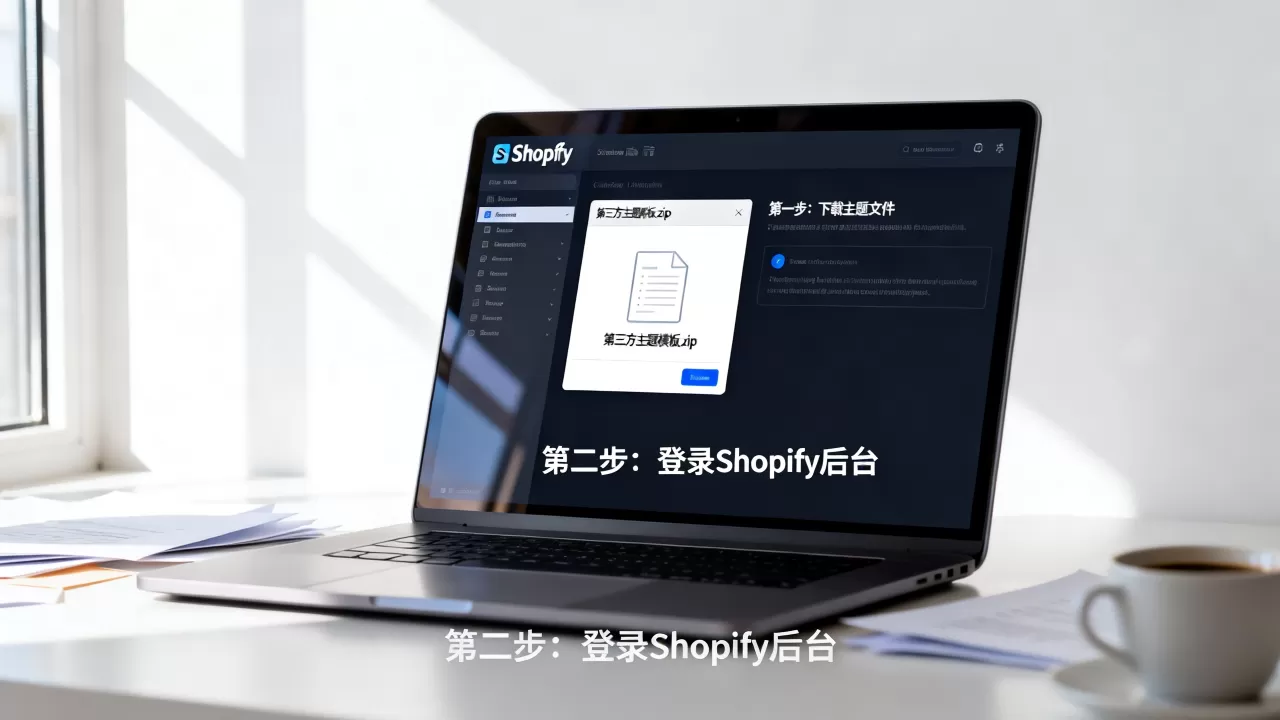 Shopify怎么安装第三方主题模版？如何导入自定义主题