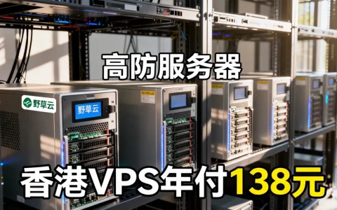 野草云香港VPS年付138元靠谱吗？香港高防服务器推荐