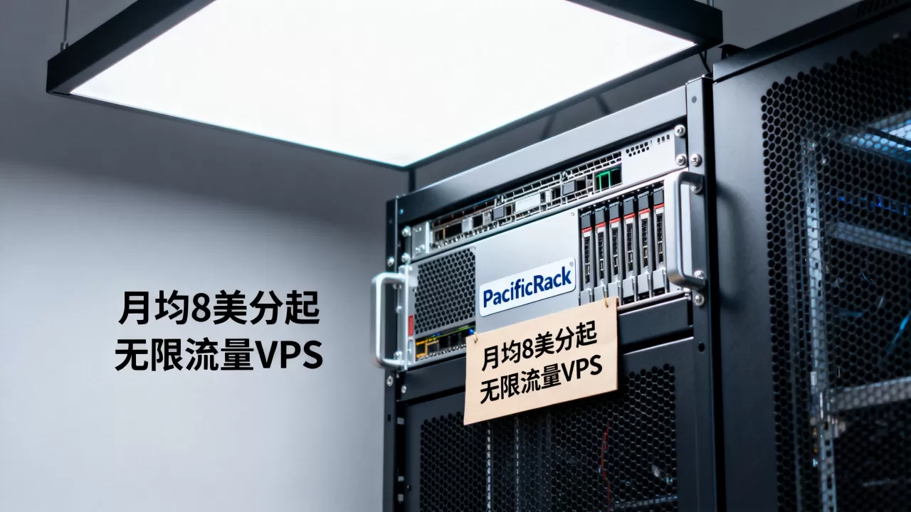 PacificRack洛杉矶QN机房VPS月均8美分起值得入手吗？洛杉矶无限流量VPS推荐
