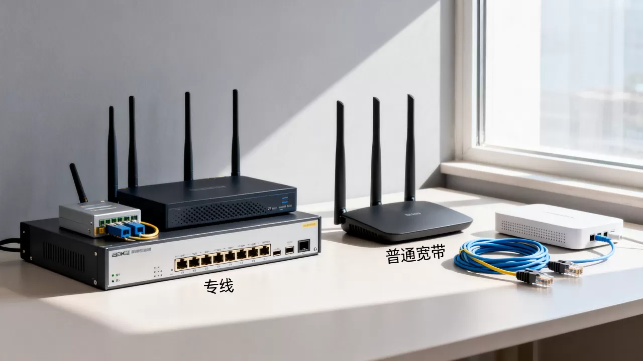 专线和普通宽带的区别在哪? 专线和普通宽带的区别在哪?