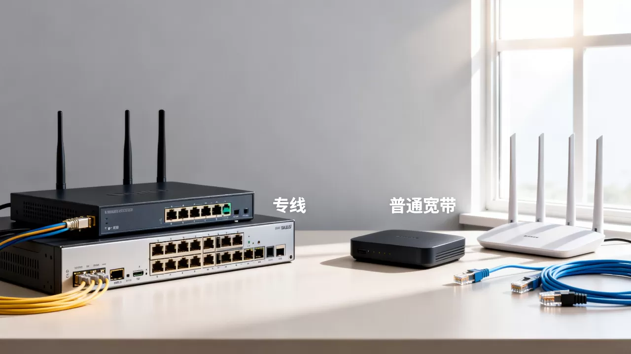 专线和普通宽带的区别在哪? 专线和普通宽带的区别在哪?