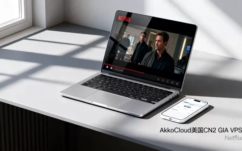 AkkoCloud美国CN2 GIA VPS能看奈飞吗？解锁Netflix视频