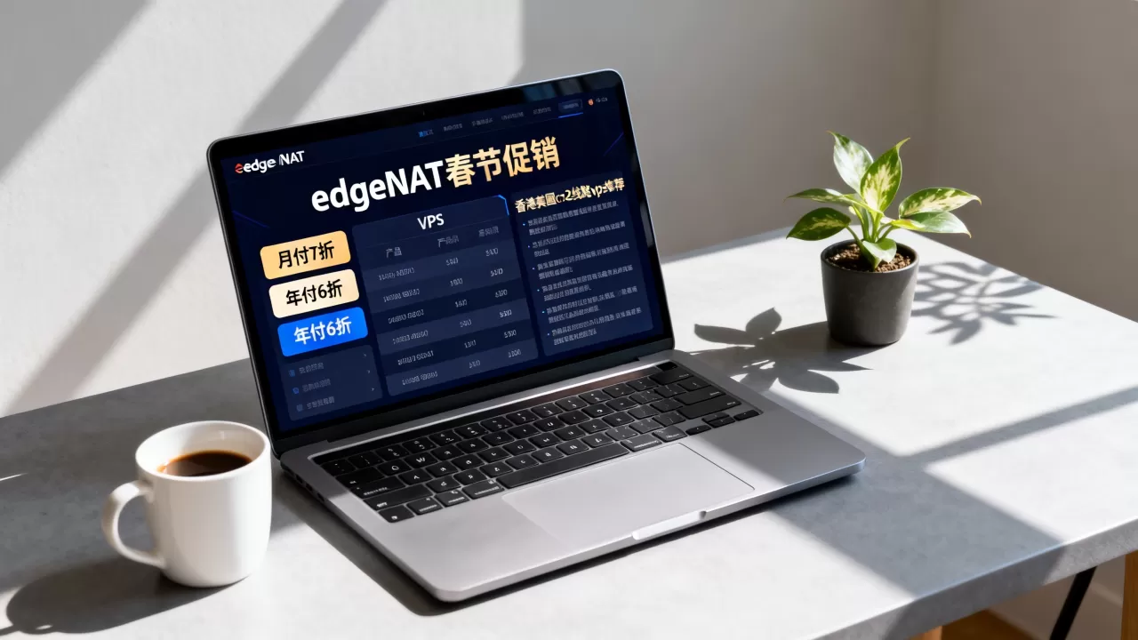 edgeNAT春节促销VPS月付7折年付6折值得买吗,香港美国cn2线路vps推荐 edgeNAT春节促销VPS月付7折年付6折值得买吗,香港美国cn2线路vps推荐