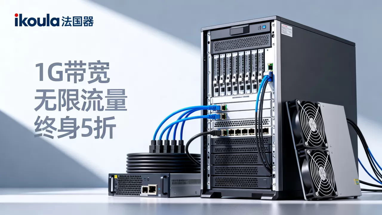 ikoula法国服务器1G带宽无限流量终身5折值得买吗？
