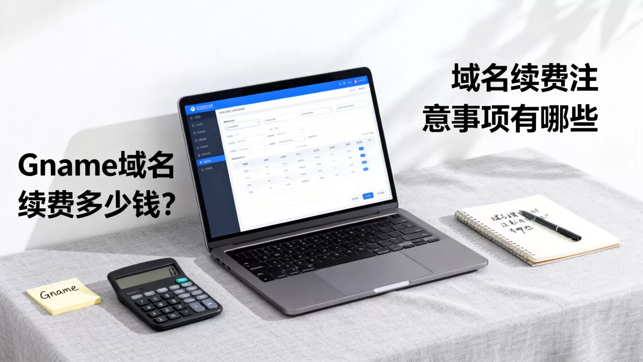 Gname域名续费多少钱?域名续费注意事项有哪些 Gname域名续费多少钱?域名续费注意事项有哪些