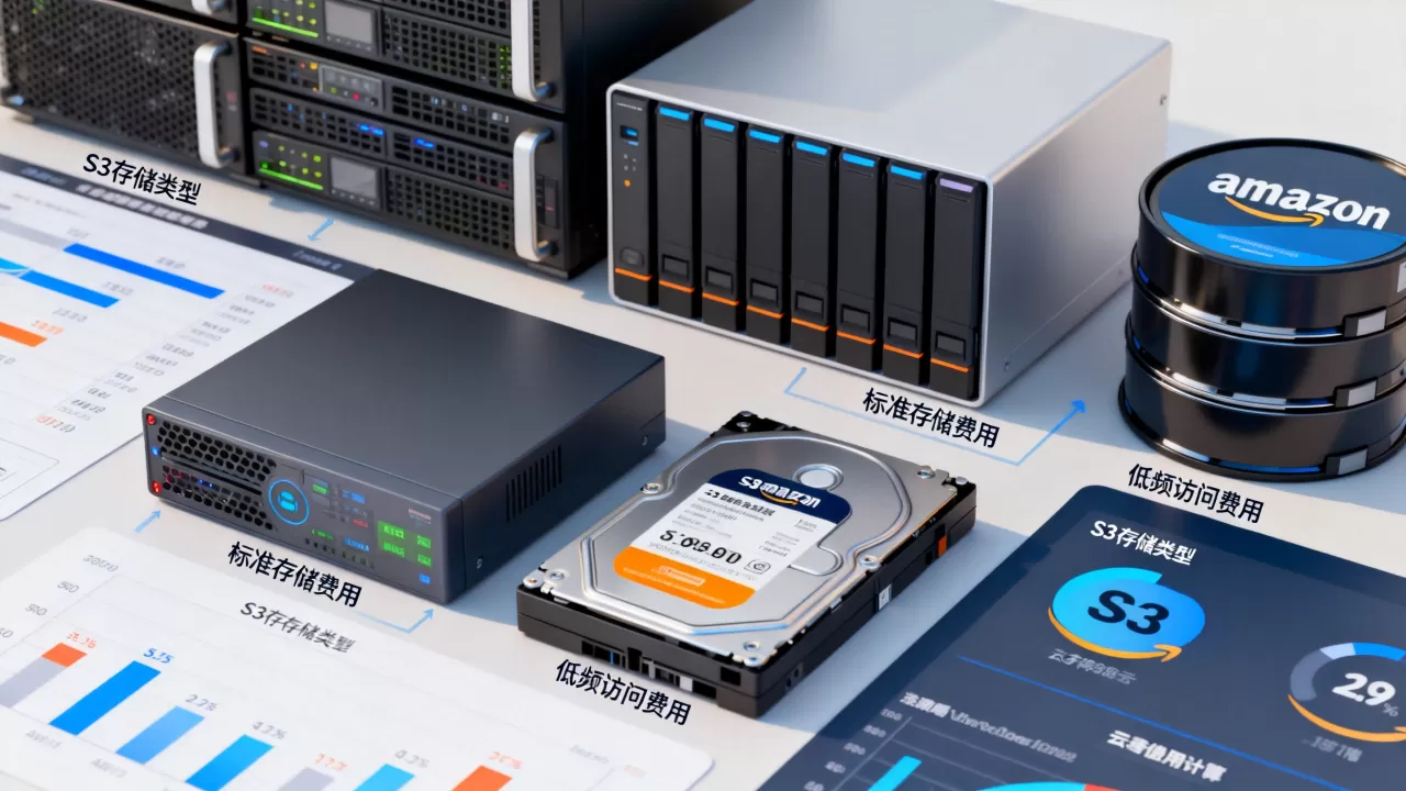 亚马逊云存储S3收费标准是多少？S3存储费用怎么算