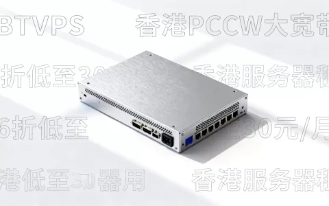 BTVPS香港PCCW大宽带建站机6折低至30元/月值得买吗，香港服务器租用价格