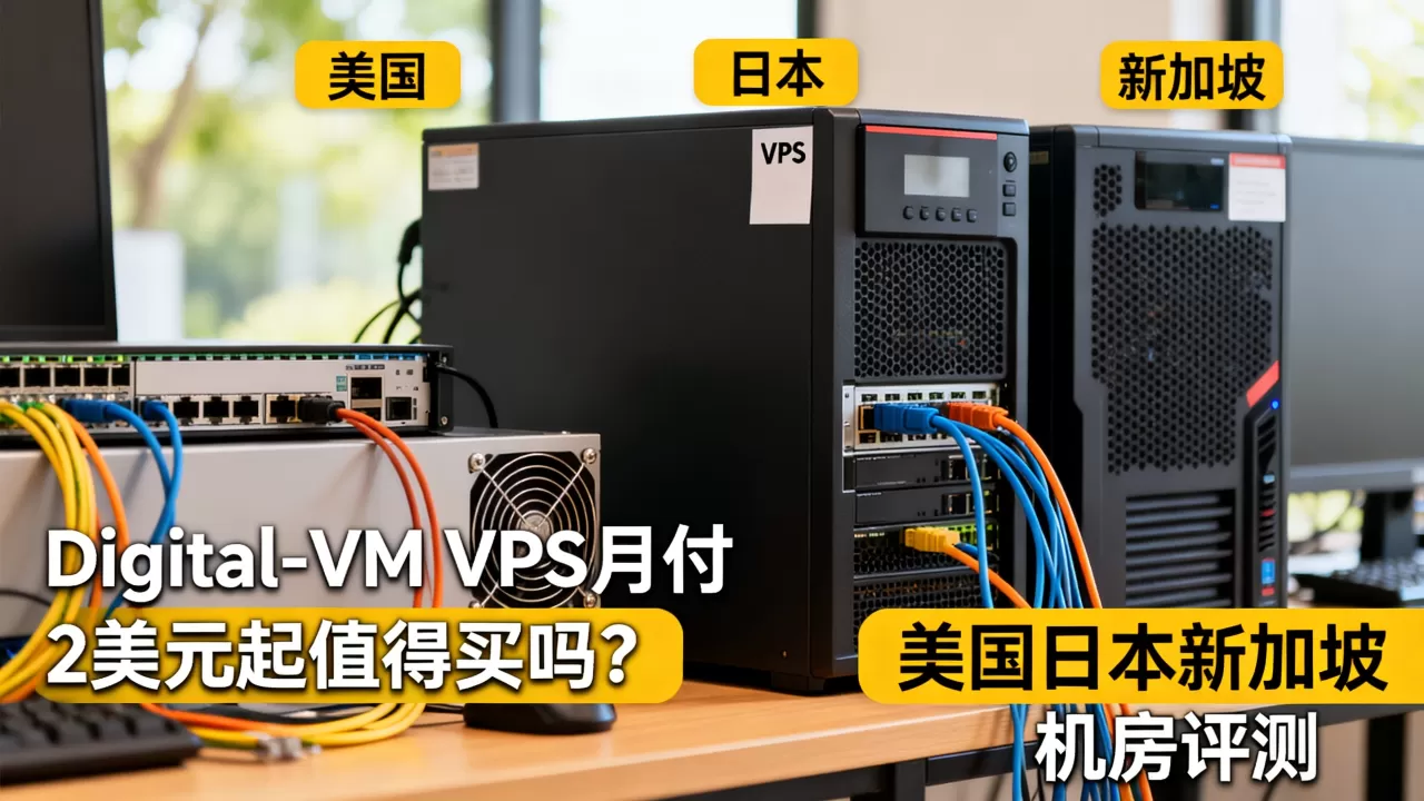 Digital-VM VPS月付2美元起值得买吗?美国日本新加坡机房评测 Digital-VM VPS月付2美元起值得买吗?美国日本新加坡机房评测