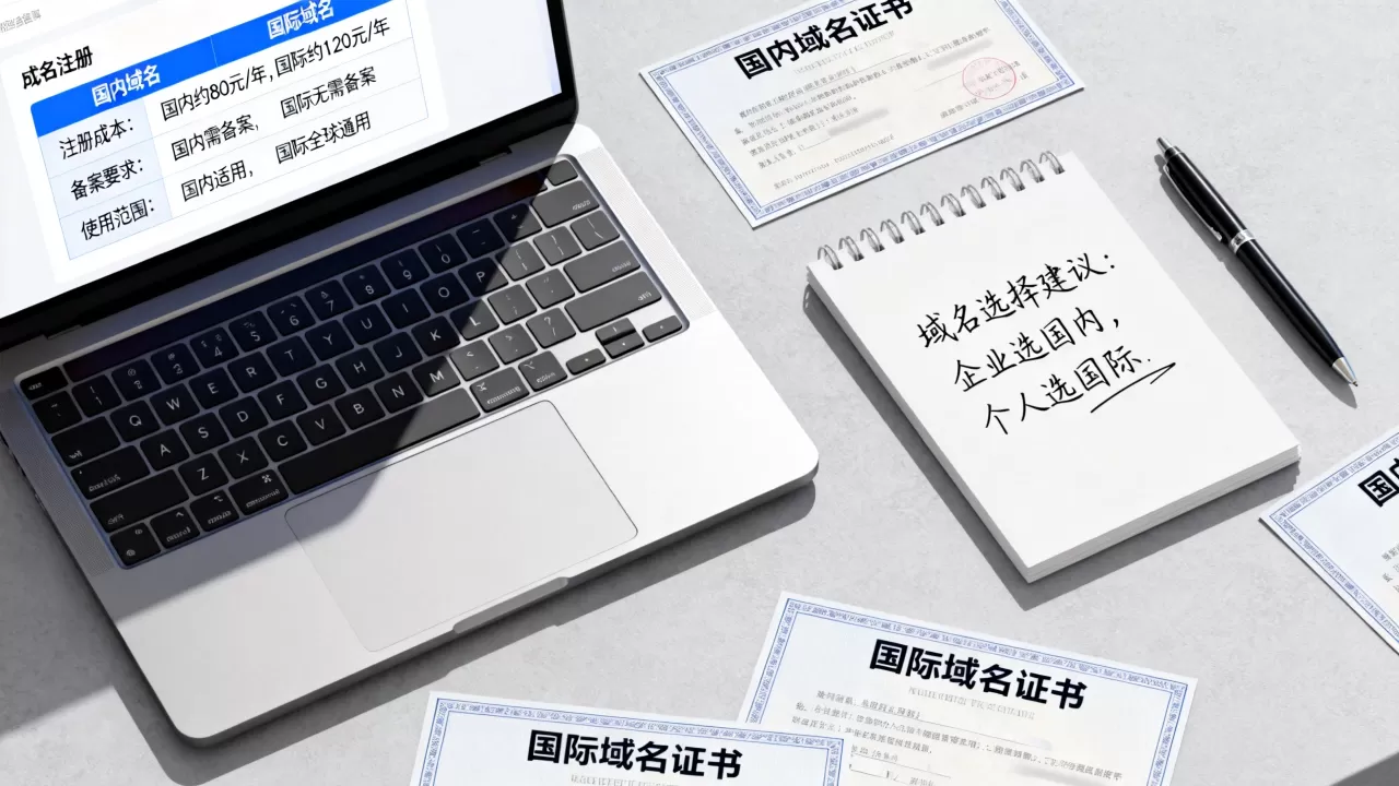 国内域名和国际域名有何区别?域名注册选择哪个更划算 国内域名和国际域名有何区别?域名注册选择哪个更划算