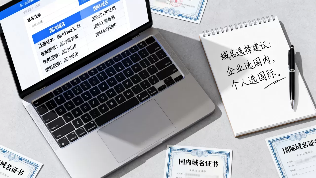 国内域名和国际域名有何区别?域名注册选择哪个更划算 国内域名和国际域名有何区别?域名注册选择哪个更划算