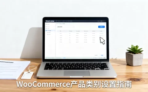 WooCommerce怎么设置产品类别？如何添加分类