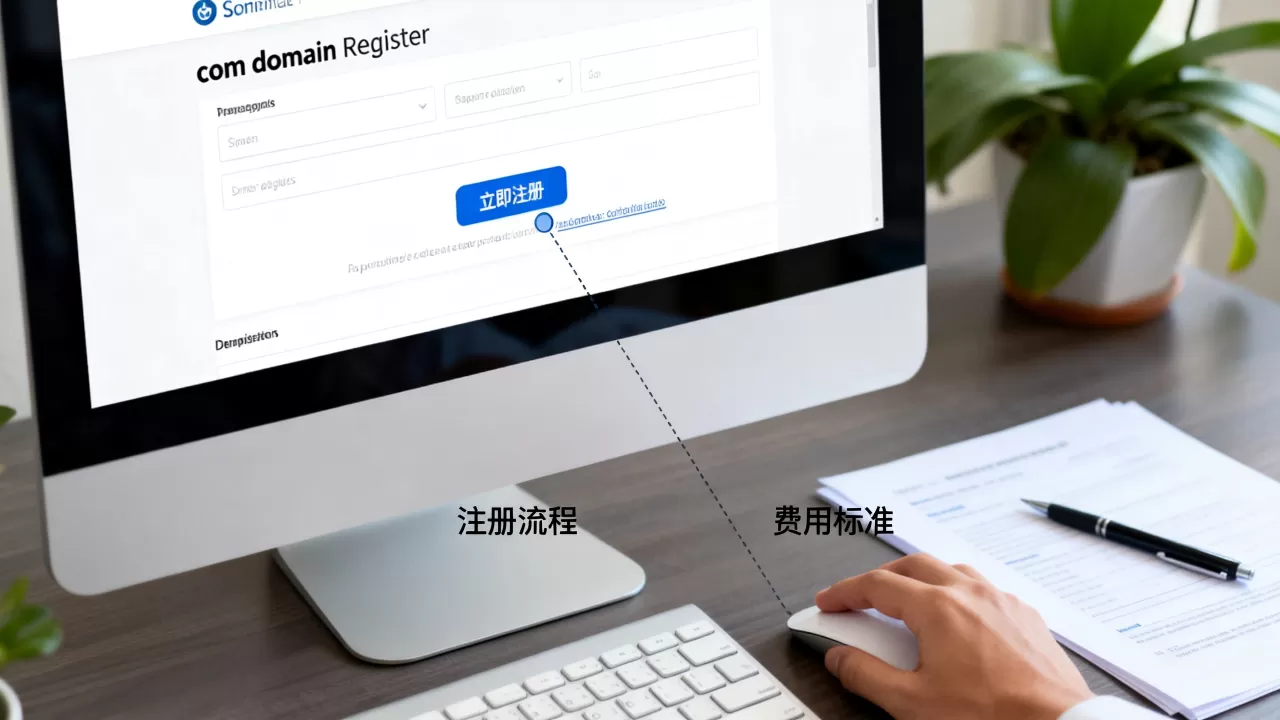 com域名在哪里注册最靠谱?com域名注册费用及流程详解 com域名在哪里注册最靠谱?com域名注册费用及流程详解