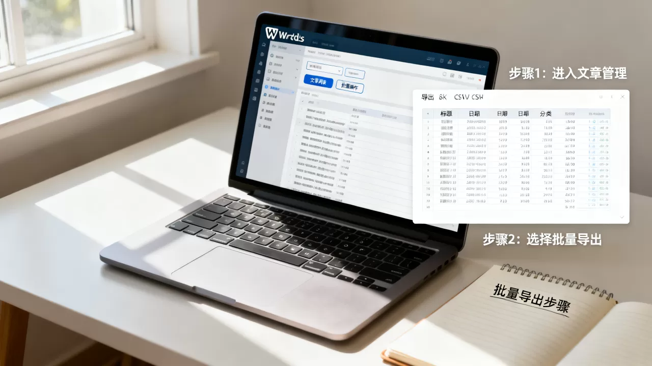 WordPress如何提取帖子?WordPress批量导出文章教程 WordPress如何提取帖子?WordPress批量导出文章教程