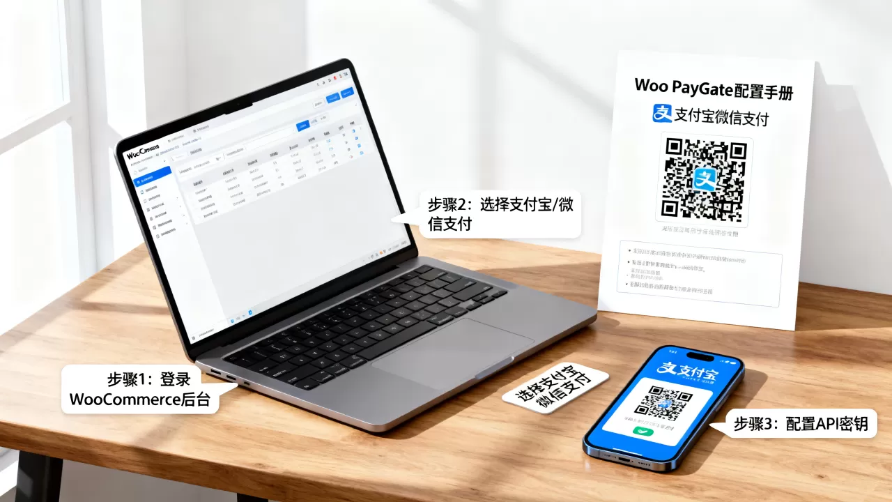 Woo PayGate如何配置支付宝微信支付？WooCommerce接入支付宝微信教程
