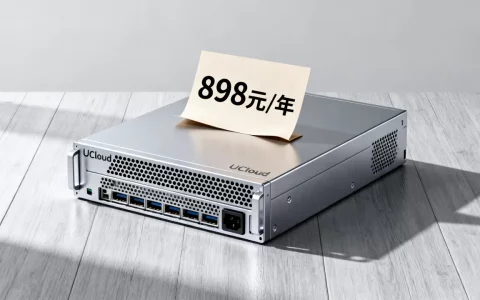 UCloud云服务器898元/年是真的吗？2026年最新优惠价格