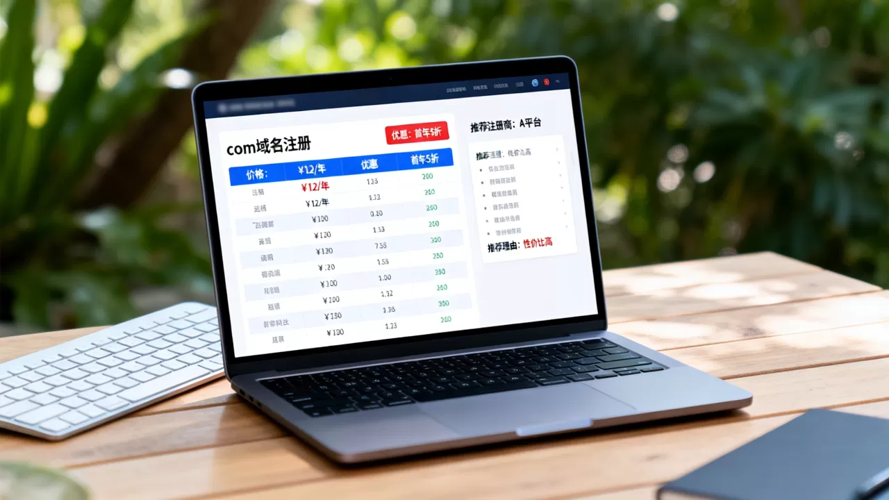 com域名注册哪家最便宜?便宜com域名注册商推荐 com域名注册哪家最便宜?便宜com域名注册商推荐
