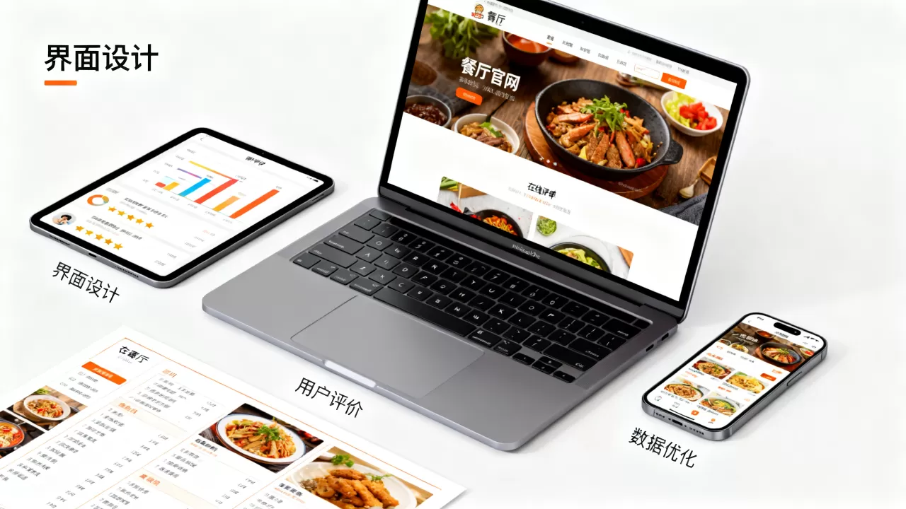 亚洲数字化餐饮网站怎么做？餐厅官网优化技巧