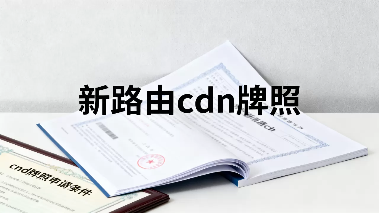新路由有cdn牌照吗?申请cdn牌照需要什么条件 新路由有cdn牌照吗?申请cdn牌照需要什么条件