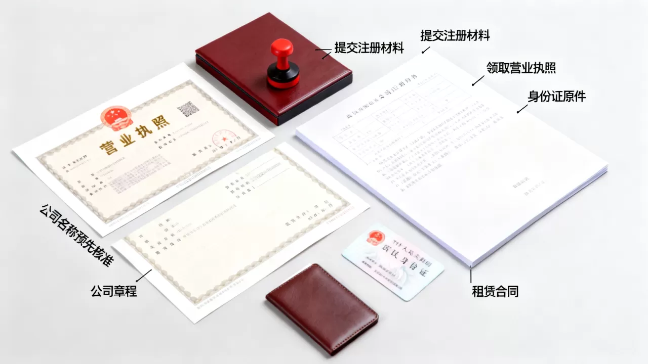 注册公司流程复杂吗？公司注册需要准备哪些材料
