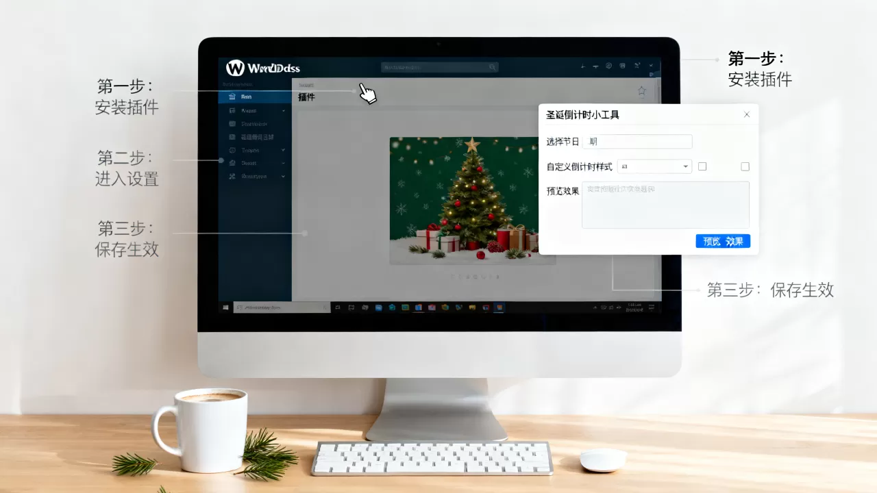 WordPress圣诞倒计时小工具怎么用?如何设置节日倒计时 WordPress圣诞倒计时小工具怎么用?如何设置节日倒计时