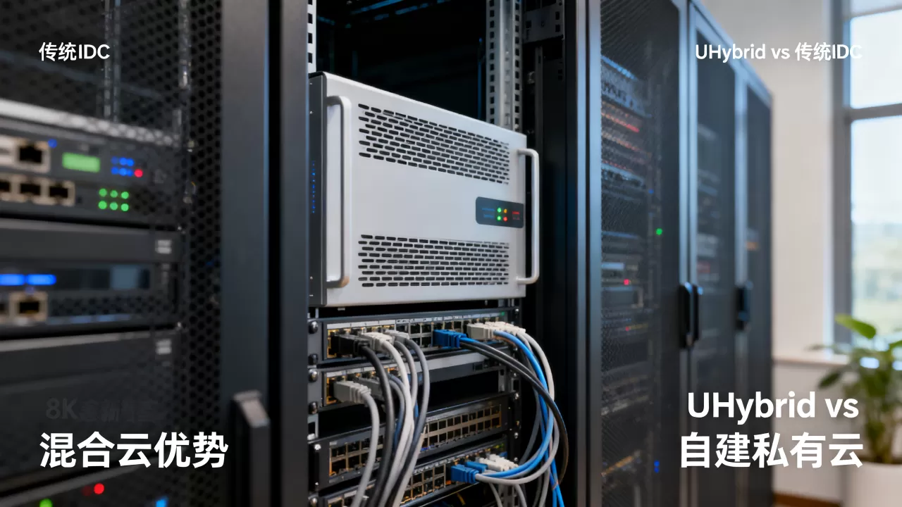 为何选混合云?UHybrid相比传统IDC和自建私有云优势在哪 为何选混合云?UHybrid相比传统IDC和自建私有云优势在哪