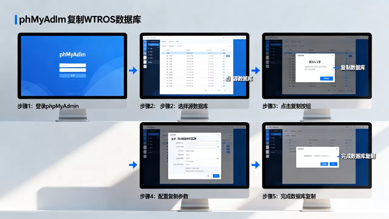 如何用phpMyAdmin复制WordPress数据库?phpMyAdmin复制数据库详细步骤 如何用phpMyAdmin复制WordPress数据库?phpMyAdmin复制数据库详细步骤
