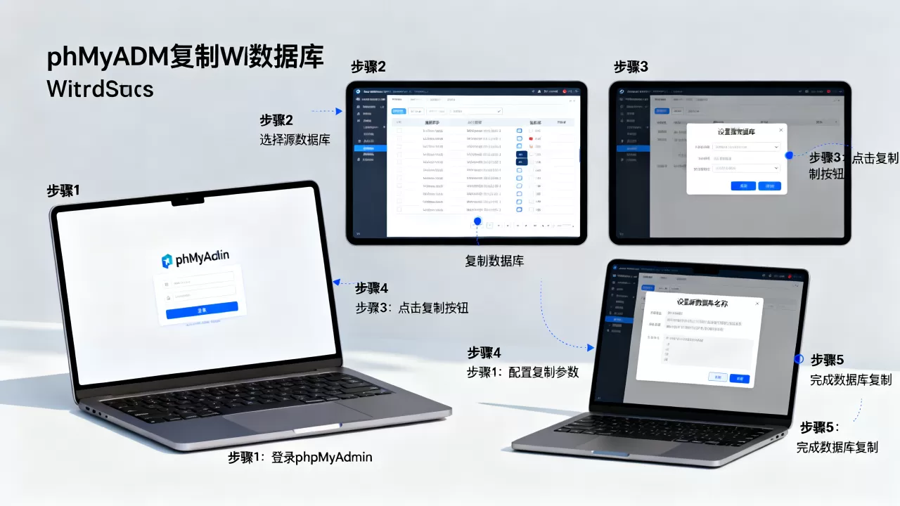 如何用phpMyAdmin复制WordPress数据库?phpMyAdmin复制数据库详细步骤 如何用phpMyAdmin复制WordPress数据库?phpMyAdmin复制数据库详细步骤