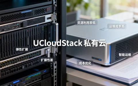 传统自建私有云有哪些痛点？UCloudStack私有云解决方案
