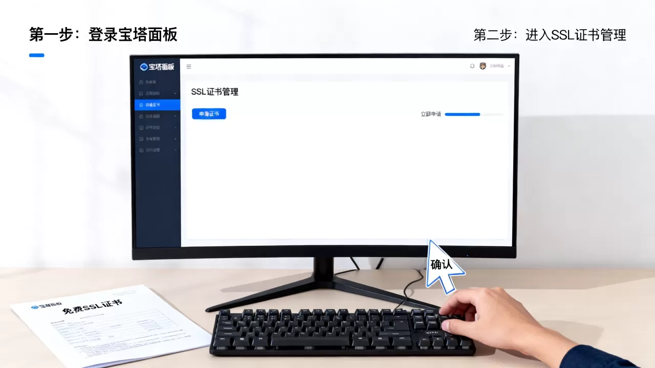 宝塔面板怎么安装SSL证书？宝塔面板申请免费SSL证书