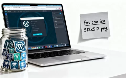 WordPress网站图标怎么做？如何制作favicon图标