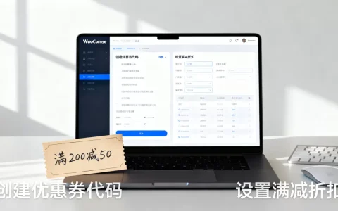 WooCommerce怎么创建优惠券代码？如何设置满减折扣