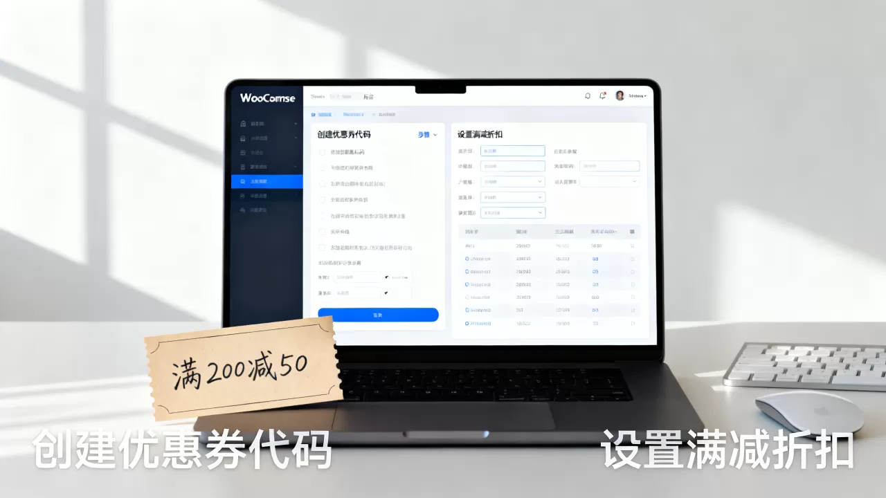 WooCommerce怎么创建优惠券代码?如何设置满减折扣 WooCommerce怎么创建优惠券代码?如何设置满减折扣
