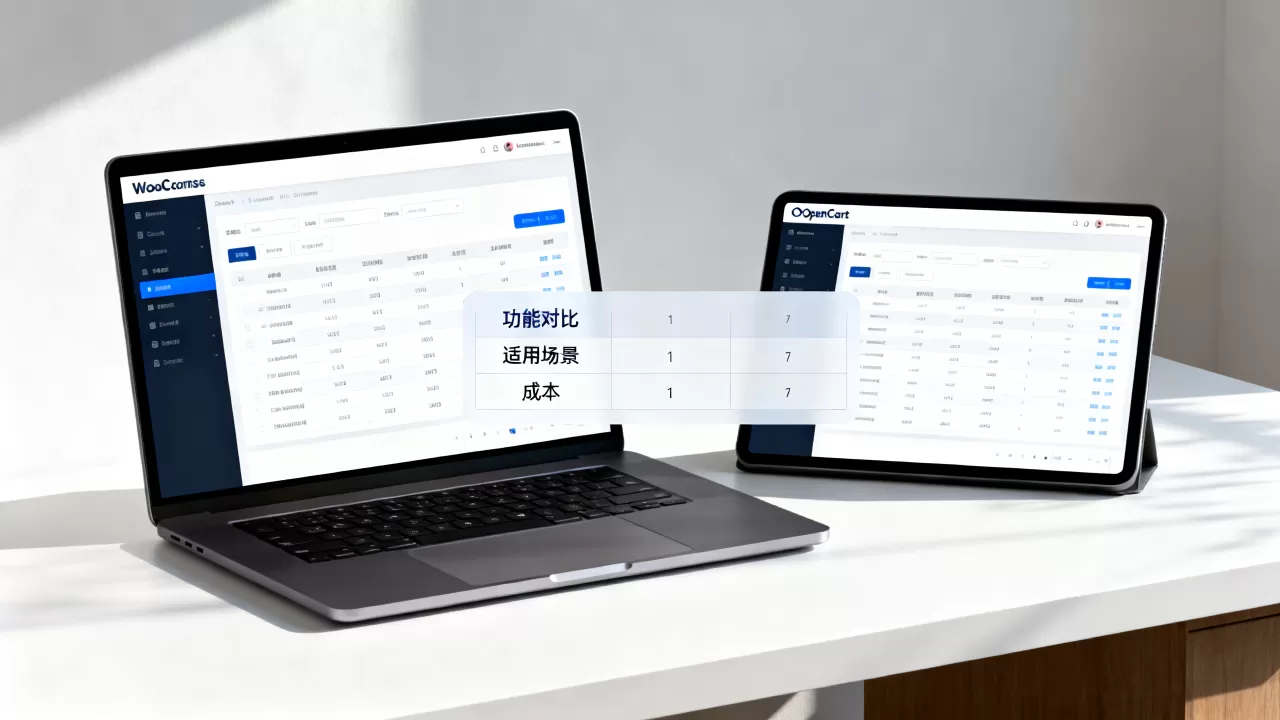 WooCommerce和OpenCart到底选哪个？跨境电商建站系统怎么选