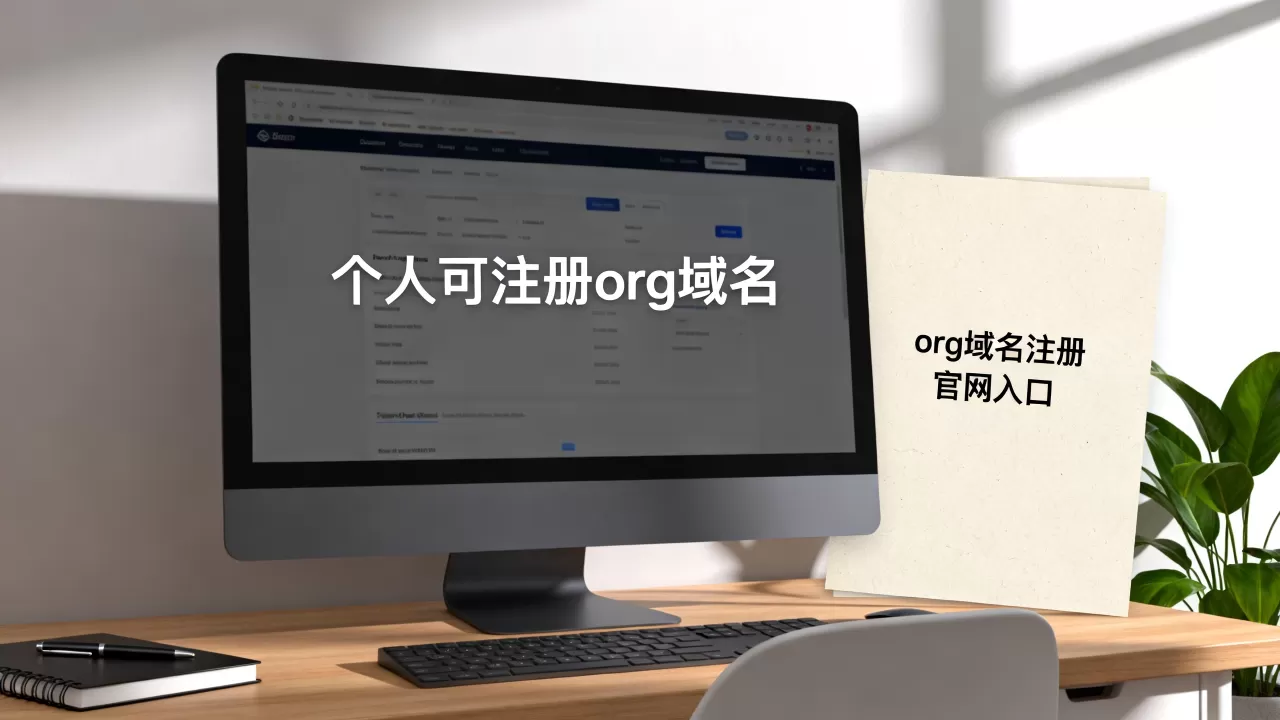个人能注册org域名吗？org域名注册官网入口