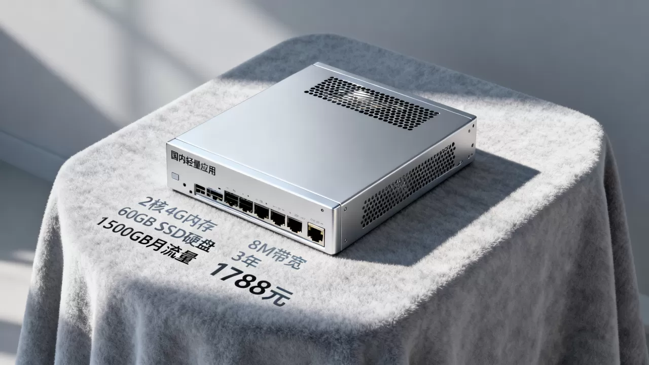 腾讯云年末回馈专场:2核4G内存国内轻量应用服务器60GB SSD硬盘1500GB月流量8M带宽3年仅需1788元 腾讯云年末回馈专场:2核4G内存国内轻量应用服务器60GB SSD硬盘1500GB月流量8M带宽3年仅需1788元
