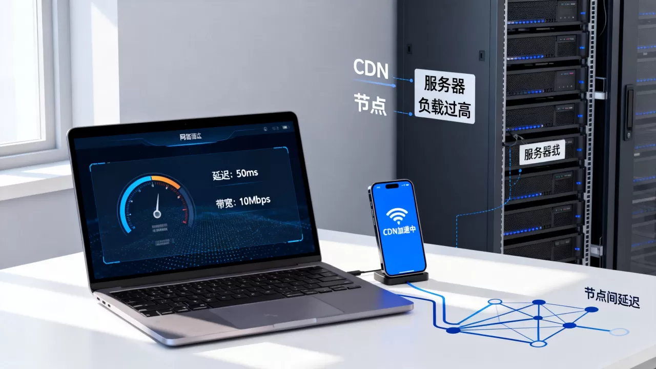 为什么CDN网速测试好慢?CDN加速效果差怎么解决 为什么CDN网速测试好慢?CDN加速效果差怎么解决