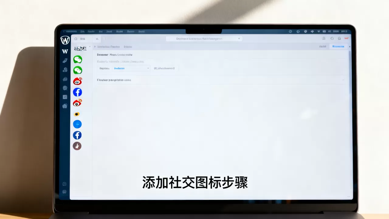 WordPress侧边栏怎么加社交图标?如何添加社交媒体图标 WordPress侧边栏怎么加社交图标?如何添加社交媒体图标