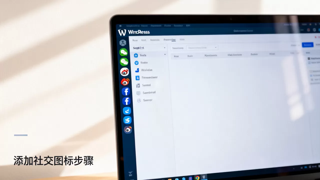 WordPress侧边栏怎么加社交图标?如何添加社交媒体图标 WordPress侧边栏怎么加社交图标?如何添加社交媒体图标