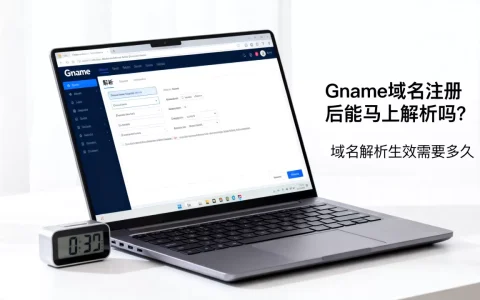 Gname域名注册后能马上解析吗？域名解析生效需要多久