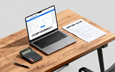 公司注册中文域名费用是多少？注册中文域名一年多少钱