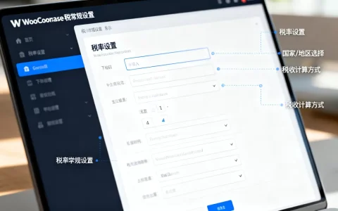 WooCommerce税常规设置怎么操作？woocommerce税常规设置界面介绍