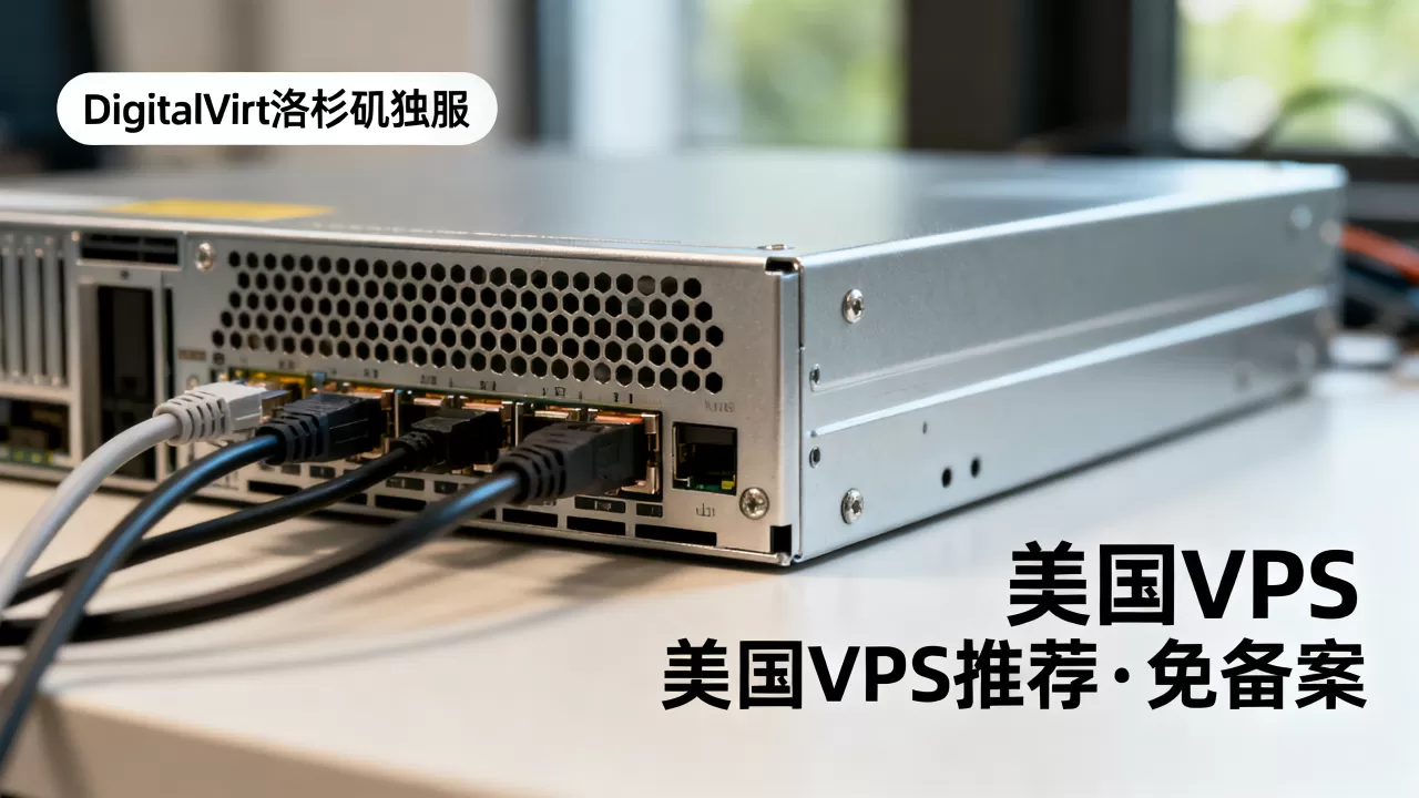DigitalVirt洛杉矶独服性能如何?美国VPS推荐免备案 DigitalVirt洛杉矶独服性能如何?美国VPS推荐免备案