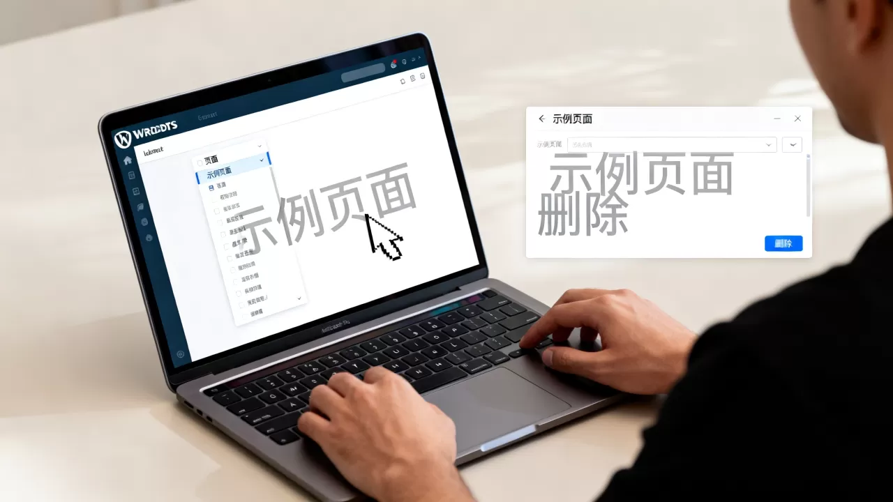 WordPress怎么删除示例页面?如何彻底删除WordPress默认页面 WordPress怎么删除示例页面?如何彻底删除WordPress默认页面