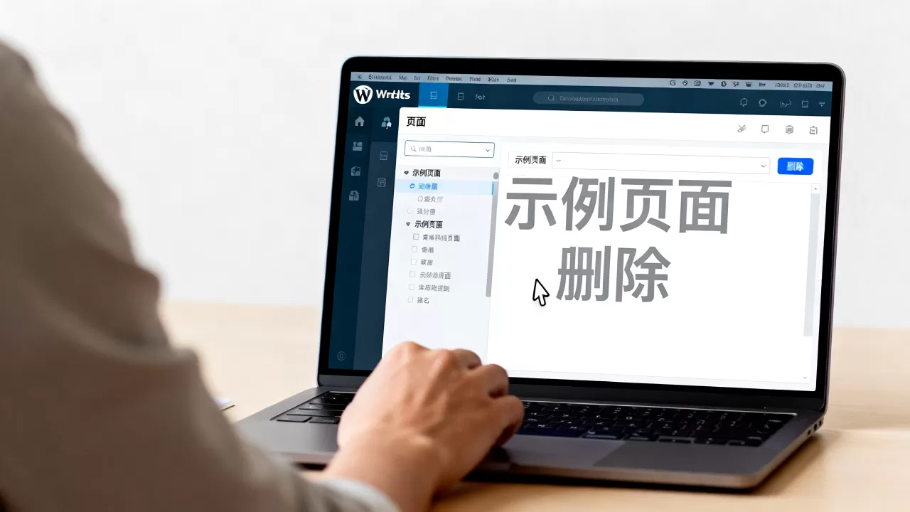 WordPress怎么删除示例页面?如何彻底删除WordPress默认页面 WordPress怎么删除示例页面?如何彻底删除WordPress默认页面