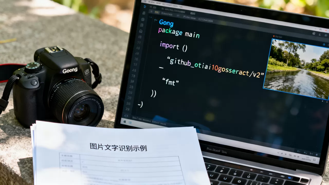 如何用Golang识别图片文字？golang识别图片文字代码