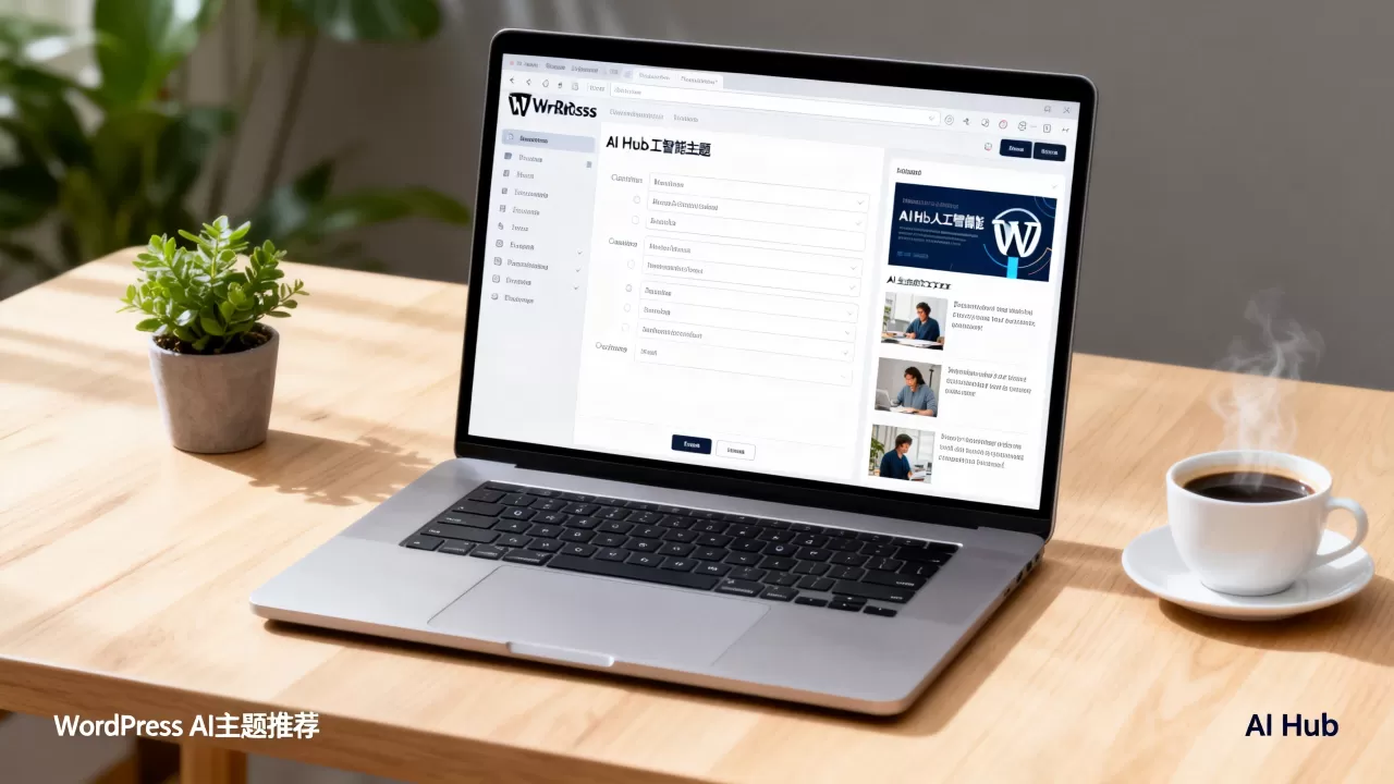 AI Hub人工智能WordPress主题好用吗，WordPress AI主题推荐
