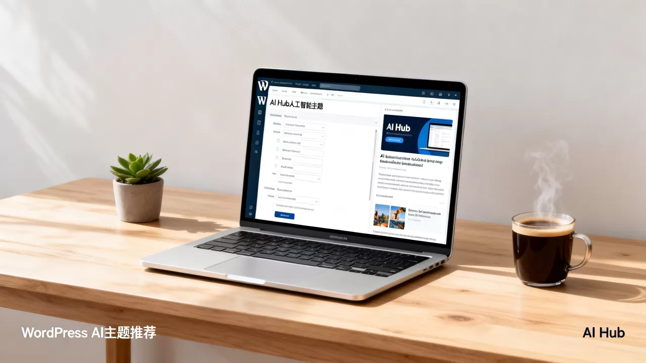 AI Hub人工智能WordPress主题好用吗，WordPress AI主题推荐